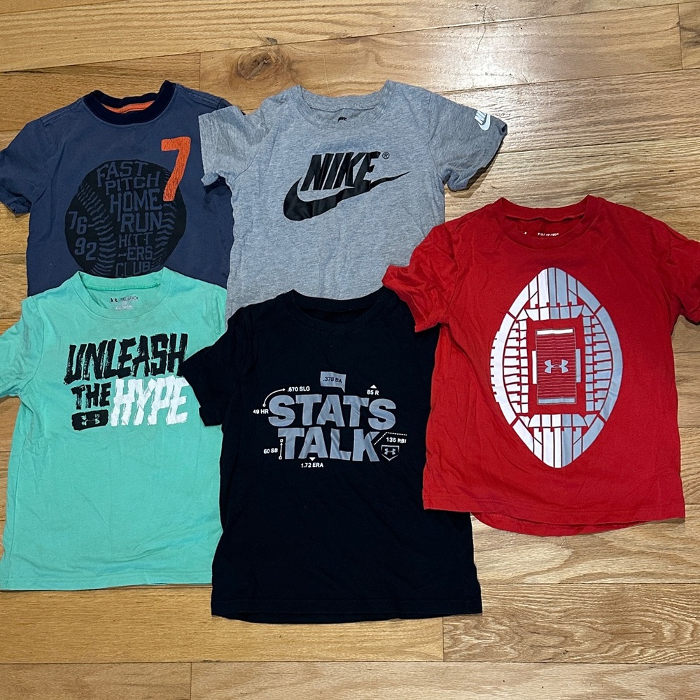 Boys (size 5) Sports Shirt Lot!